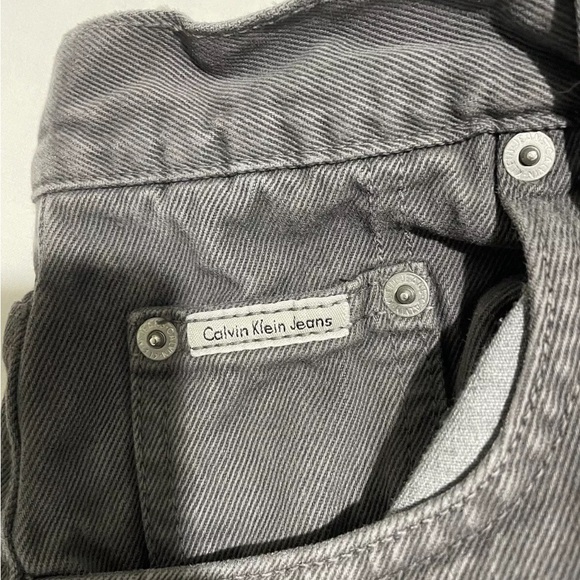 Vintage Men’s Jeans CALVIN KLEIN & LEVIS 550 *Adult Size 30* Black & Gray Denim - Picture 3 of 12